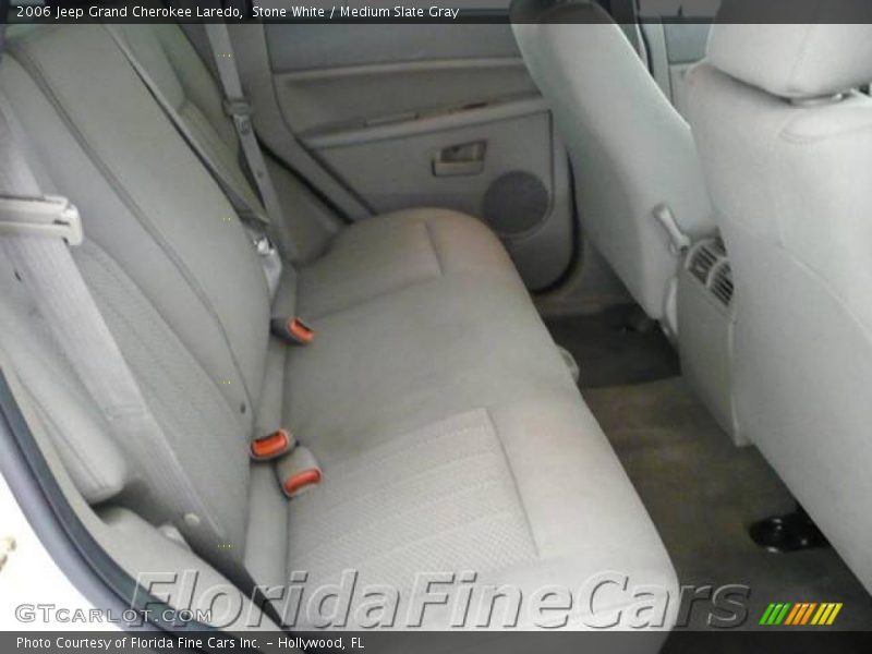 Stone White / Medium Slate Gray 2006 Jeep Grand Cherokee Laredo
