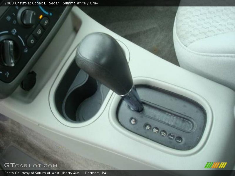 Summit White / Gray 2008 Chevrolet Cobalt LT Sedan