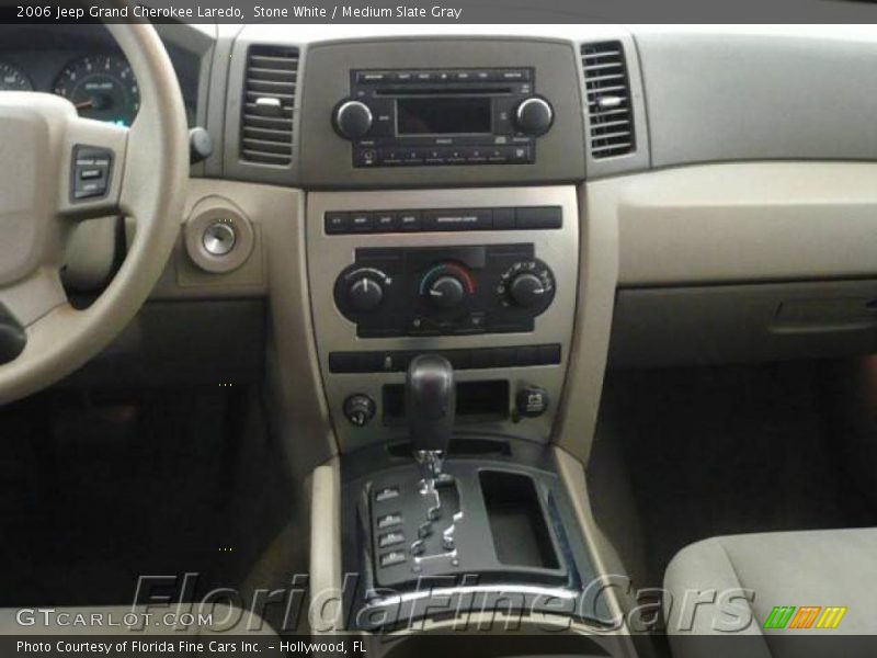 Stone White / Medium Slate Gray 2006 Jeep Grand Cherokee Laredo