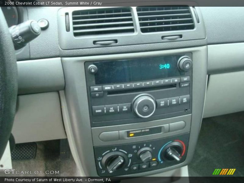 Summit White / Gray 2008 Chevrolet Cobalt LT Sedan