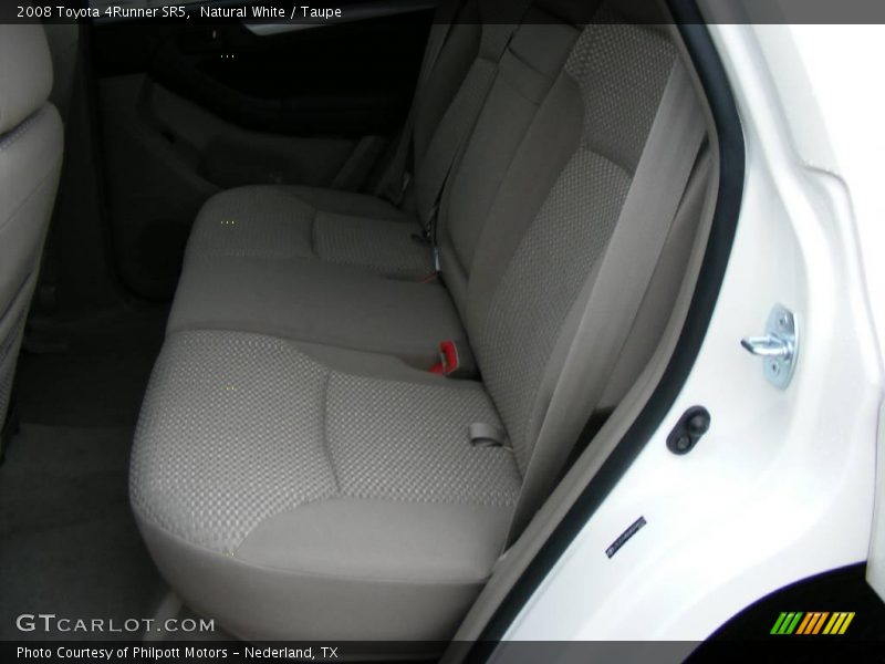 Natural White / Taupe 2008 Toyota 4Runner SR5