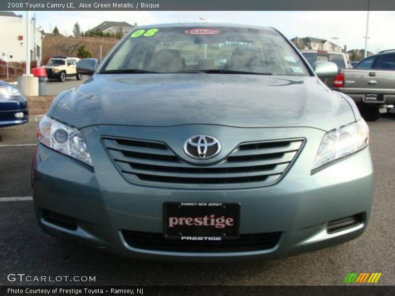 Aloe Green Metallic / Bisque 2008 Toyota Camry LE