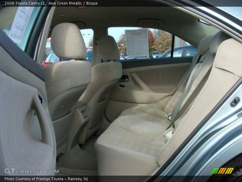 Aloe Green Metallic / Bisque 2008 Toyota Camry LE