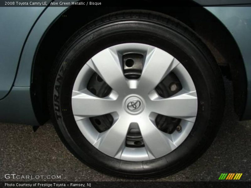 Aloe Green Metallic / Bisque 2008 Toyota Camry LE