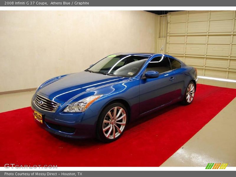 Front 3/4 View of 2008 G 37 Coupe