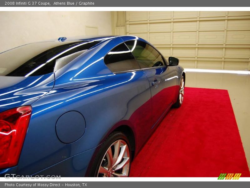 Athens Blue / Graphite 2008 Infiniti G 37 Coupe
