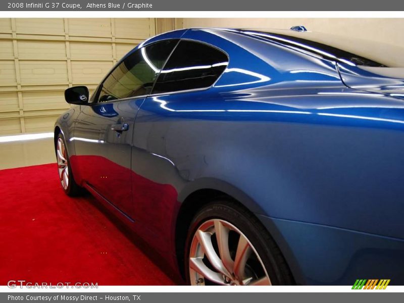 Athens Blue / Graphite 2008 Infiniti G 37 Coupe
