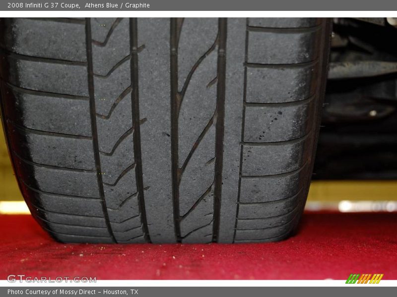 Athens Blue / Graphite 2008 Infiniti G 37 Coupe