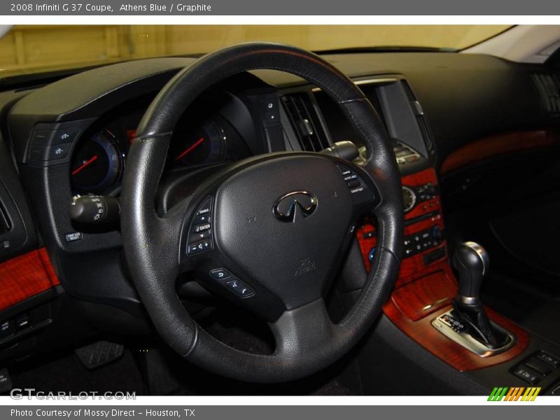 Athens Blue / Graphite 2008 Infiniti G 37 Coupe