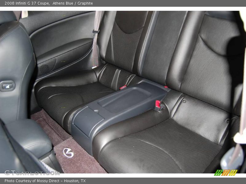 Athens Blue / Graphite 2008 Infiniti G 37 Coupe