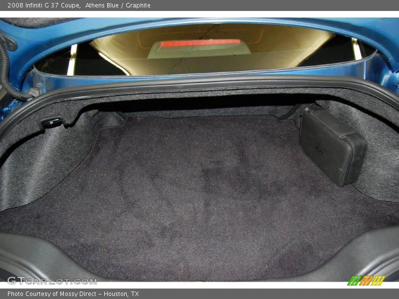Athens Blue / Graphite 2008 Infiniti G 37 Coupe