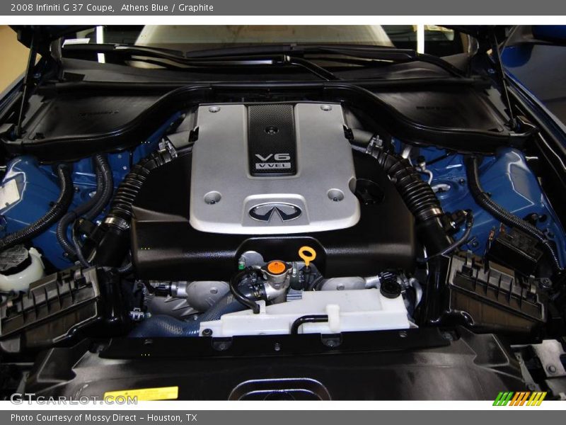  2008 G 37 Coupe Engine - 3.7 Liter DOHC 24-Valve VVT V6