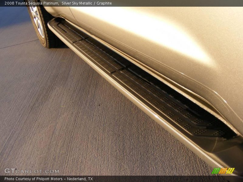 Silver Sky Metallic / Graphite 2008 Toyota Sequoia Platinum