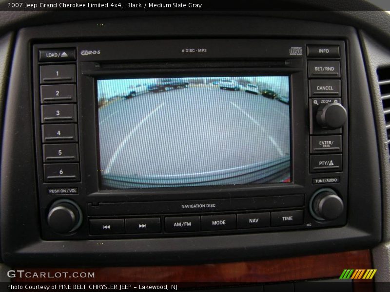 Black / Medium Slate Gray 2007 Jeep Grand Cherokee Limited 4x4