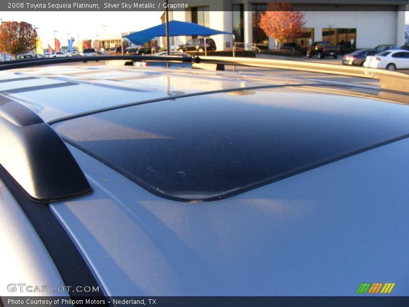 Silver Sky Metallic / Graphite 2008 Toyota Sequoia Platinum