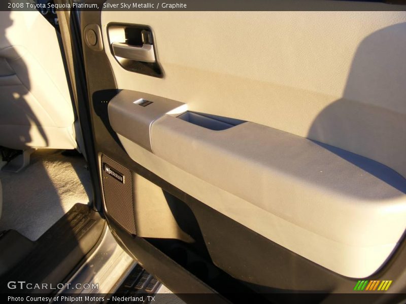 Silver Sky Metallic / Graphite 2008 Toyota Sequoia Platinum