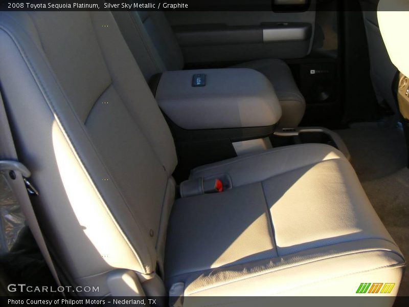 Silver Sky Metallic / Graphite 2008 Toyota Sequoia Platinum