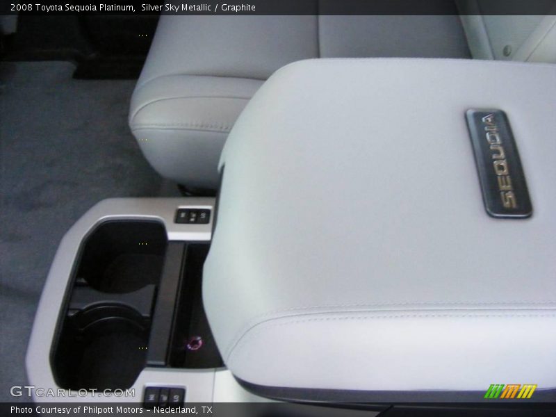Silver Sky Metallic / Graphite 2008 Toyota Sequoia Platinum