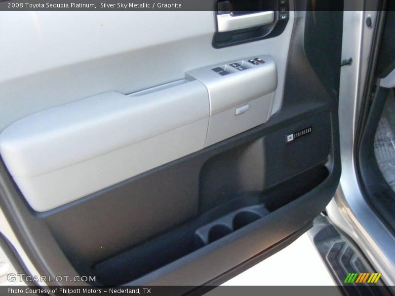 Silver Sky Metallic / Graphite 2008 Toyota Sequoia Platinum