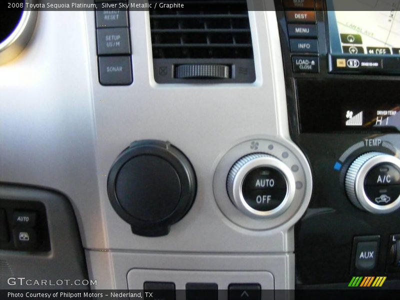 Silver Sky Metallic / Graphite 2008 Toyota Sequoia Platinum