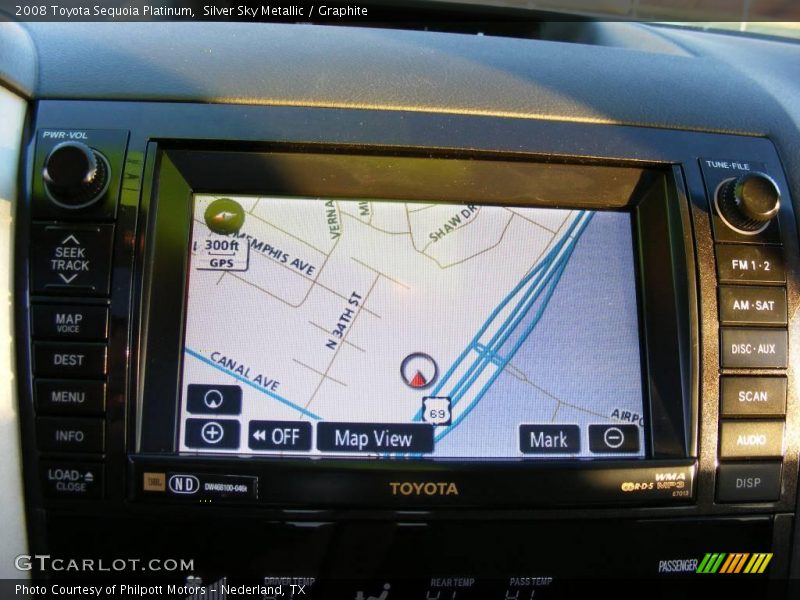 Silver Sky Metallic / Graphite 2008 Toyota Sequoia Platinum