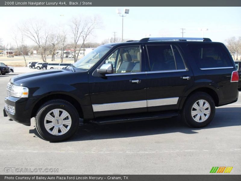 Black / Stone 2008 Lincoln Navigator Luxury 4x4
