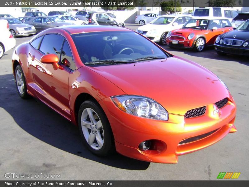 Sunset Pearlescent / Dark Charcoal 2007 Mitsubishi Eclipse GS Coupe