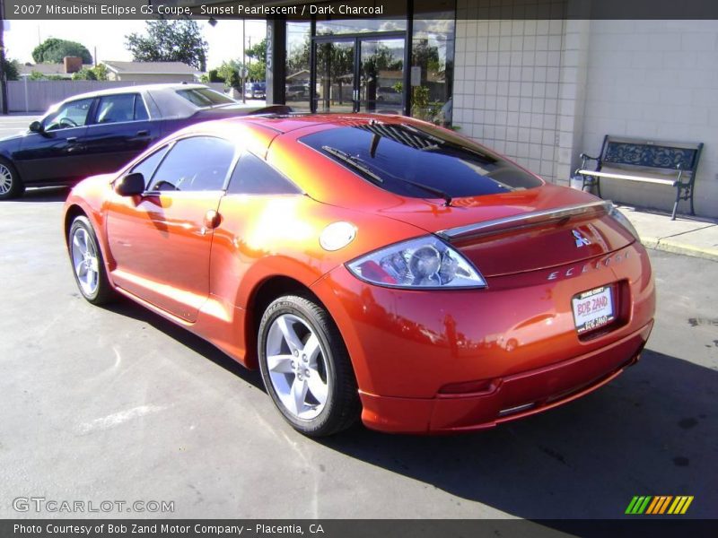 Sunset Pearlescent / Dark Charcoal 2007 Mitsubishi Eclipse GS Coupe