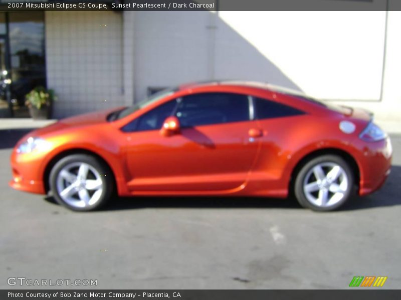 Sunset Pearlescent / Dark Charcoal 2007 Mitsubishi Eclipse GS Coupe