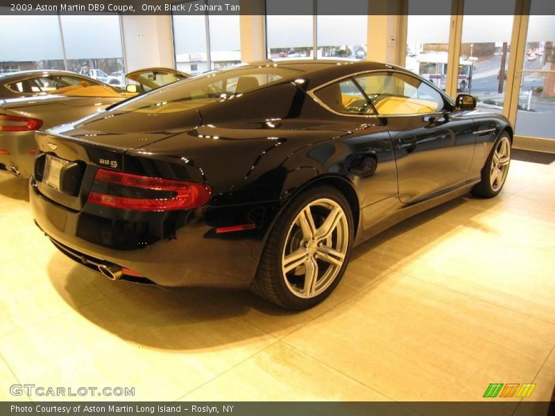 Onyx Black / Sahara Tan 2009 Aston Martin DB9 Coupe