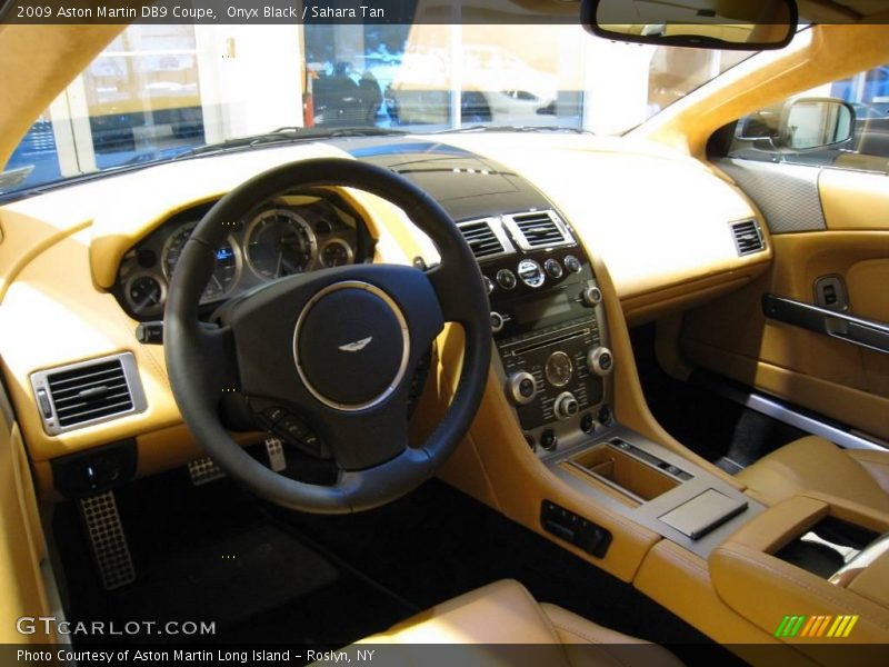 Onyx Black / Sahara Tan 2009 Aston Martin DB9 Coupe