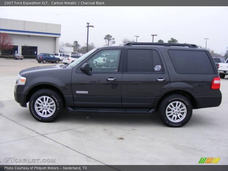 Carbon Metallic / Charcoal Black 2007 Ford Expedition XLT