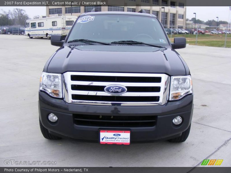 Carbon Metallic / Charcoal Black 2007 Ford Expedition XLT