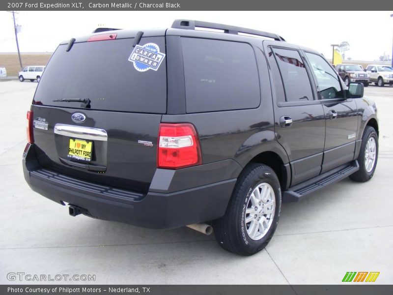 Carbon Metallic / Charcoal Black 2007 Ford Expedition XLT