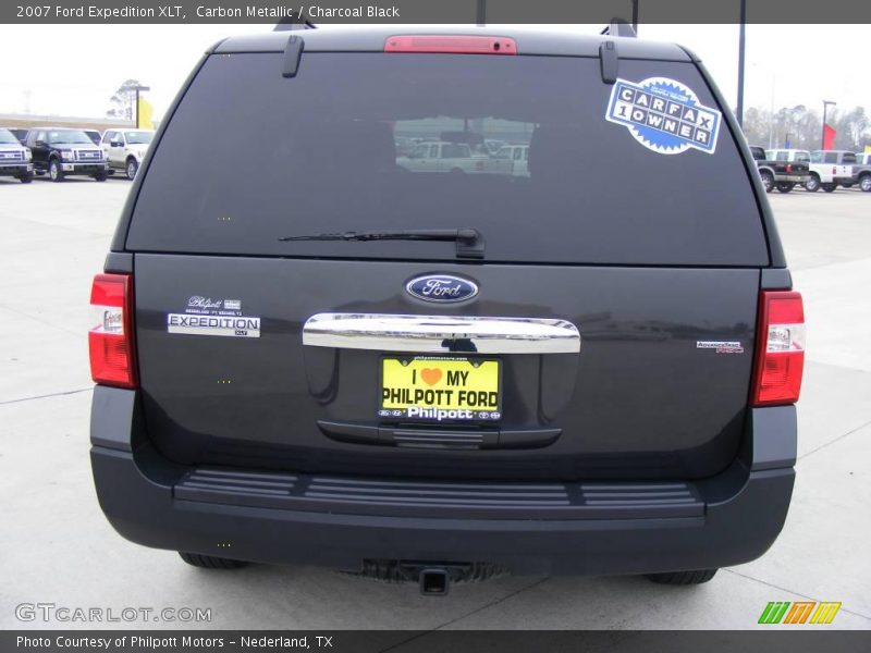 Carbon Metallic / Charcoal Black 2007 Ford Expedition XLT