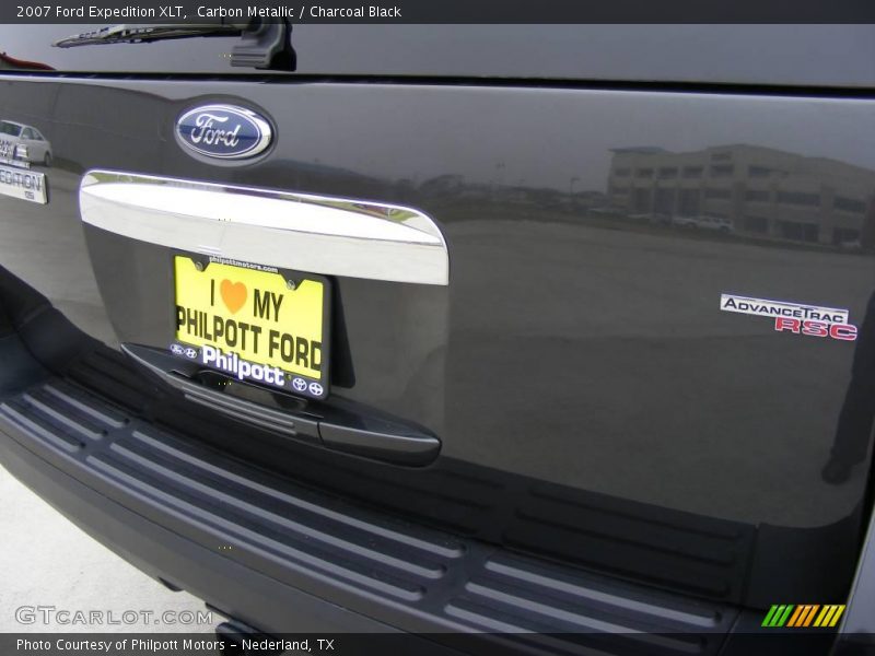 Carbon Metallic / Charcoal Black 2007 Ford Expedition XLT