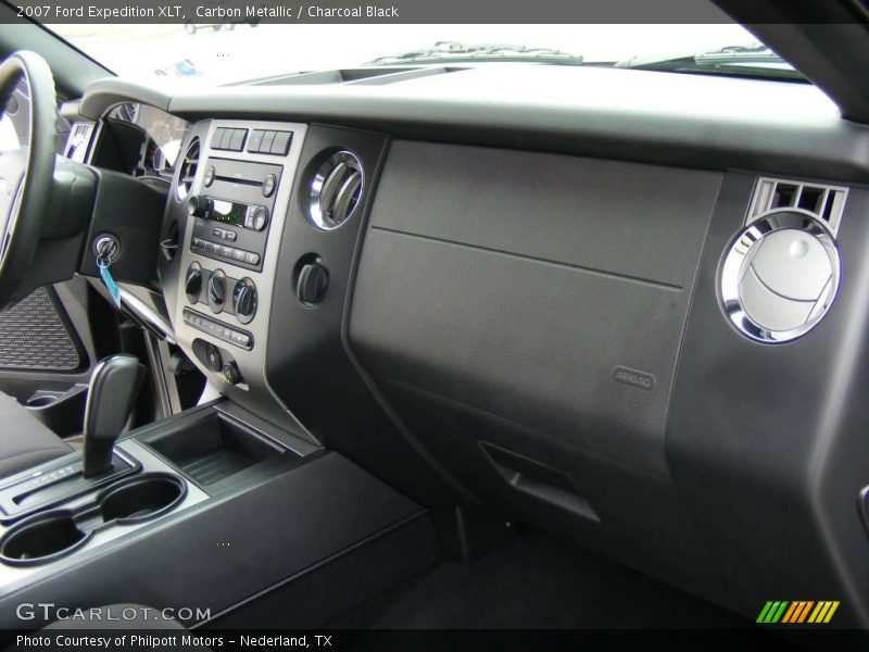 Carbon Metallic / Charcoal Black 2007 Ford Expedition XLT
