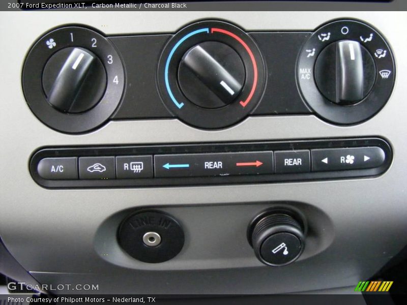 Carbon Metallic / Charcoal Black 2007 Ford Expedition XLT