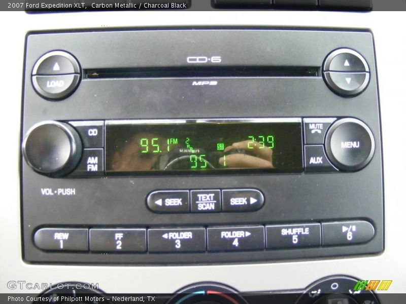 Carbon Metallic / Charcoal Black 2007 Ford Expedition XLT