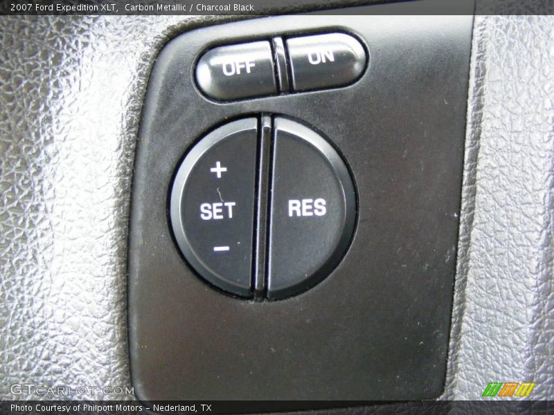 Carbon Metallic / Charcoal Black 2007 Ford Expedition XLT