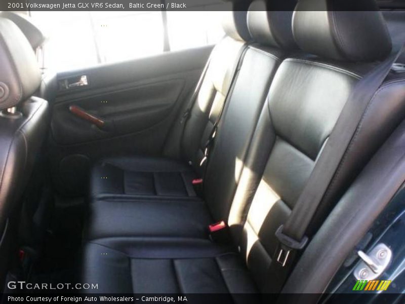 Baltic Green / Black 2001 Volkswagen Jetta GLX VR6 Sedan