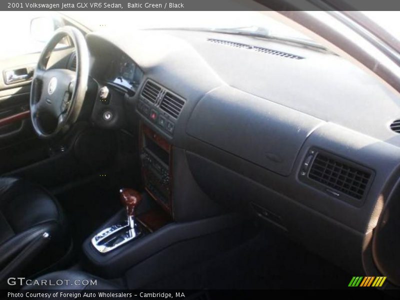 Baltic Green / Black 2001 Volkswagen Jetta GLX VR6 Sedan