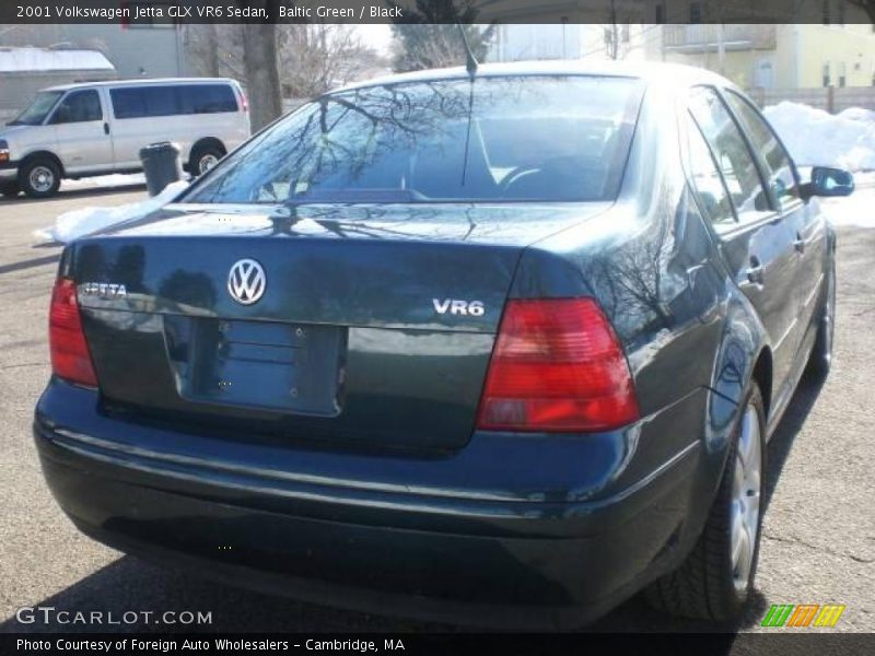 Baltic Green / Black 2001 Volkswagen Jetta GLX VR6 Sedan