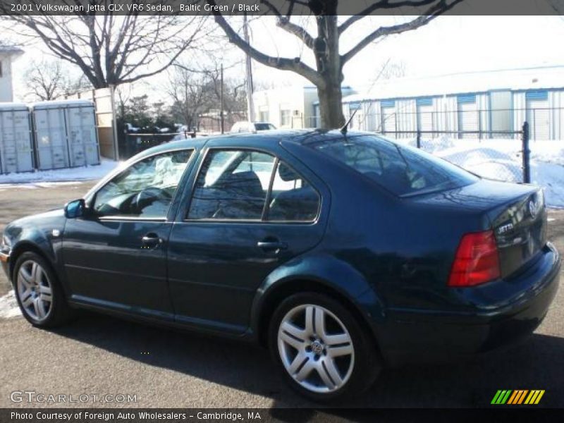 Baltic Green / Black 2001 Volkswagen Jetta GLX VR6 Sedan