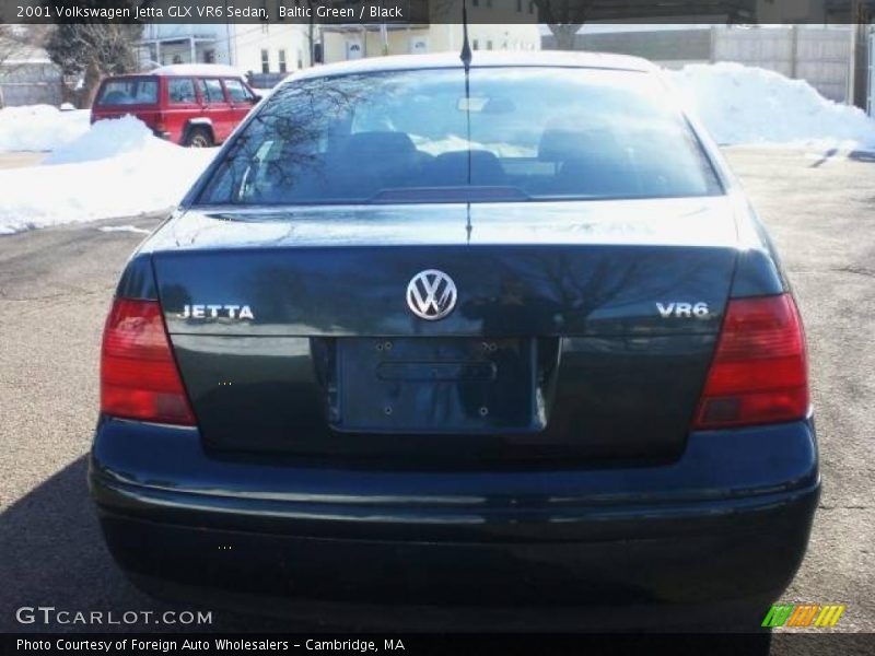 Baltic Green / Black 2001 Volkswagen Jetta GLX VR6 Sedan