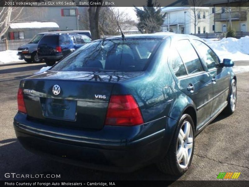 Baltic Green / Black 2001 Volkswagen Jetta GLX VR6 Sedan