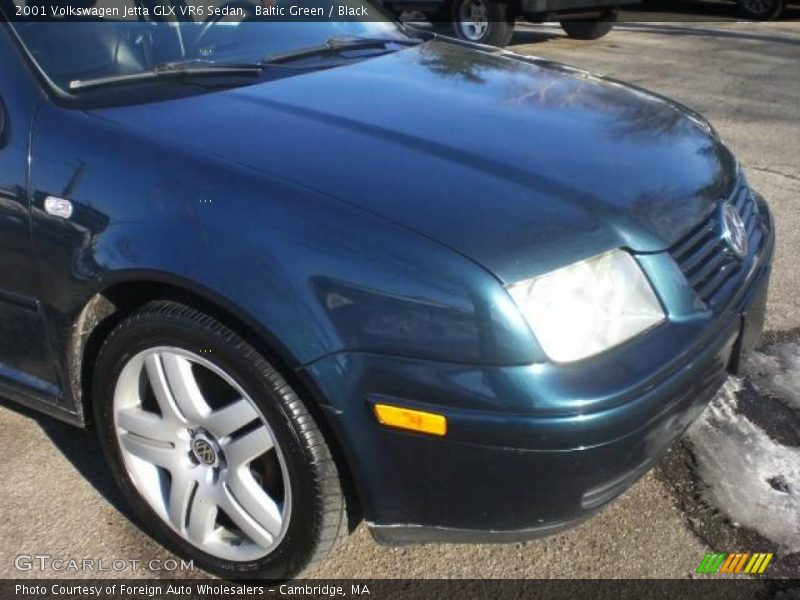Baltic Green / Black 2001 Volkswagen Jetta GLX VR6 Sedan
