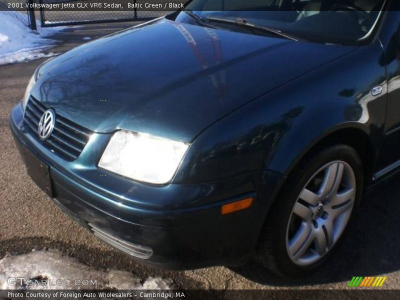Baltic Green / Black 2001 Volkswagen Jetta GLX VR6 Sedan
