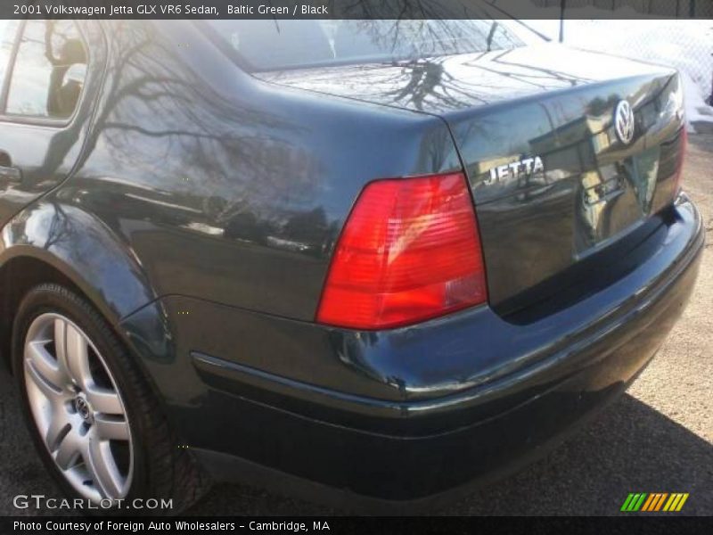 Baltic Green / Black 2001 Volkswagen Jetta GLX VR6 Sedan