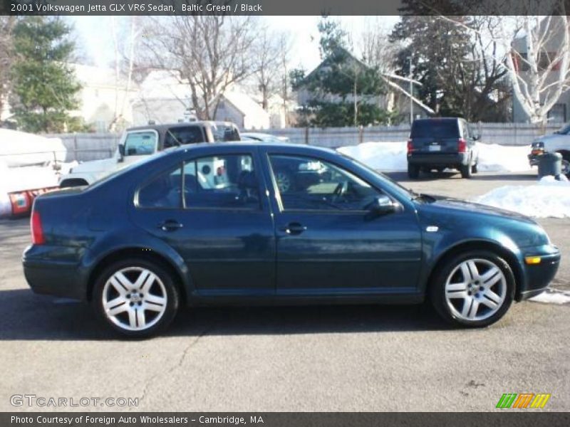 Baltic Green / Black 2001 Volkswagen Jetta GLX VR6 Sedan